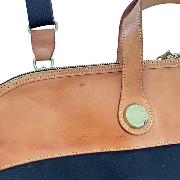 Dooney & Bourke Leather & Canvas Cabriolet Weekender Travel Bag - Picture 9 of 12